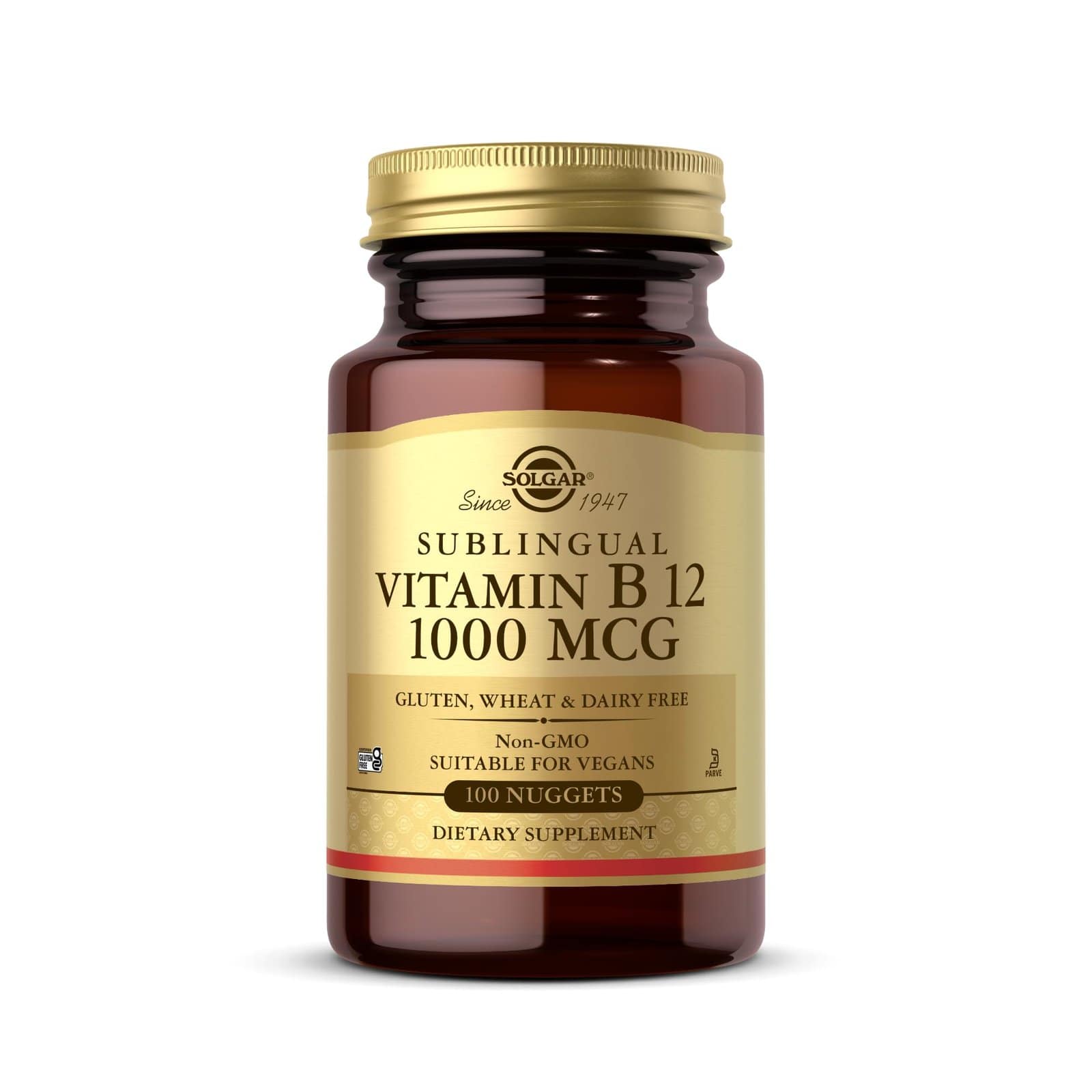Solgar Vitamina B12 Sublingual 1000MCG 100