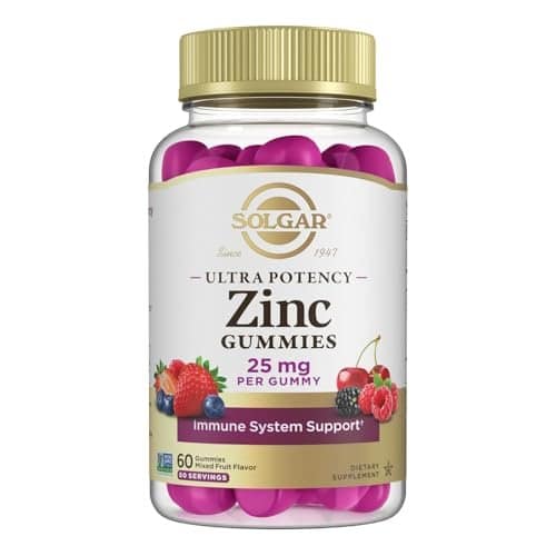 Solgar Gomitas de Zinc 25MG 60 — Defensas - Imagen 2