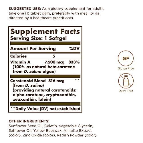 Solgar Beta Caroteno Oceánico 90 Softgels - Imagen 3