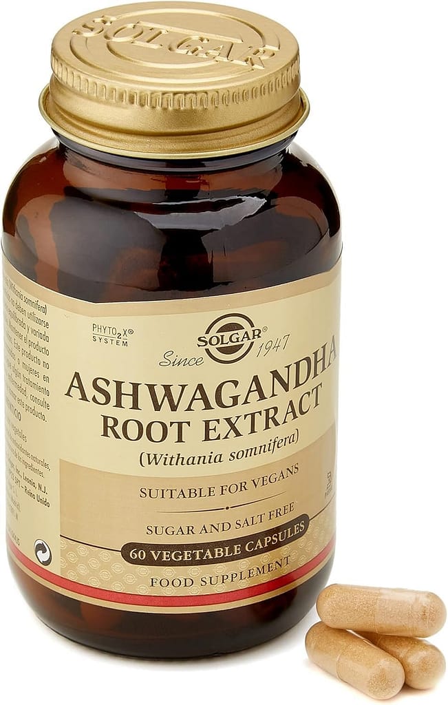 Solgar Ashwagandha Extracto de Raíz 60 Cápsulas